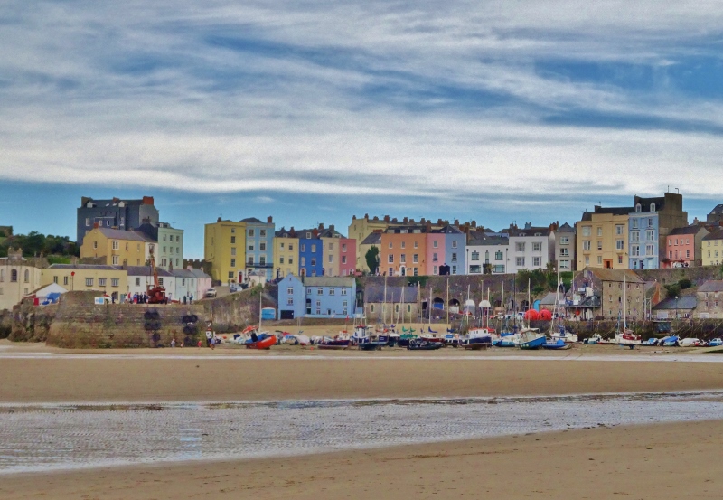 On North Beach Tenby