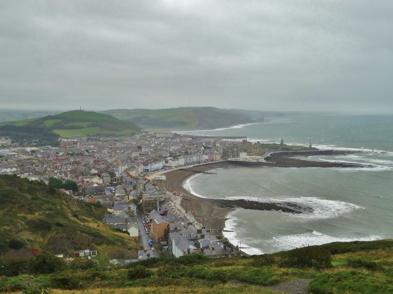 Aberystwyth from Craig Glais 