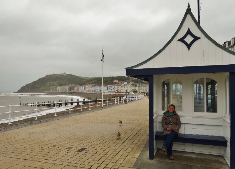 Oh I do like to be beside the seaside....on a wet and windy day