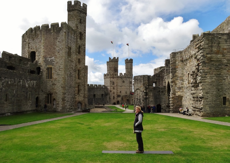 Reminiscing in Caernafon Castle