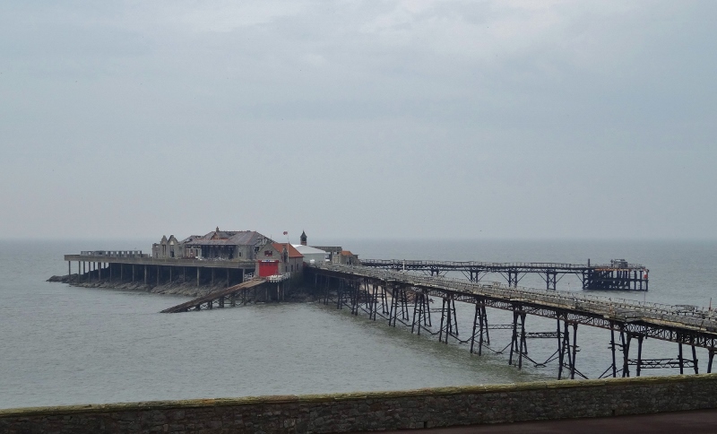 Birnbeck (Old) Pier in a very sad state