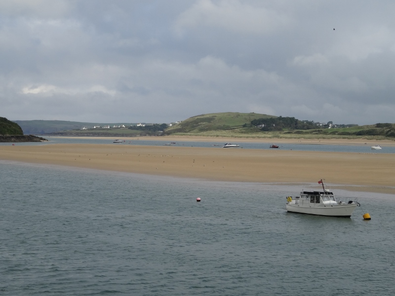 Eileen's view across the Camel River