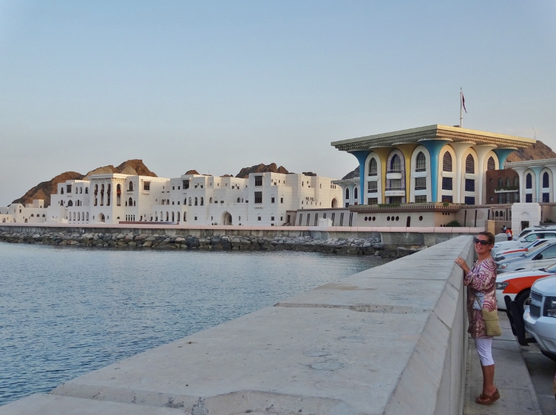 The Sultan's palace from the port area