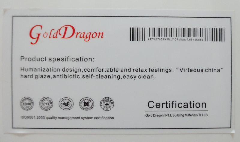 A label stuck on the toilet. Sounds good and at least youll feel like a human