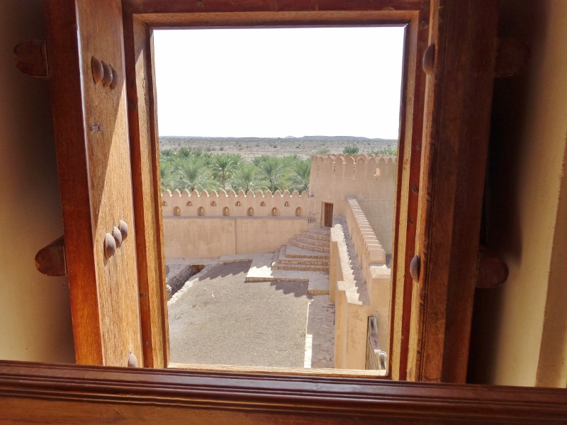 Inside Jabreen Castle