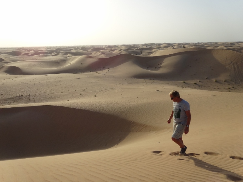 Desert strolling