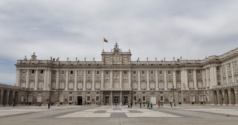 The Palacio Real in Madrid