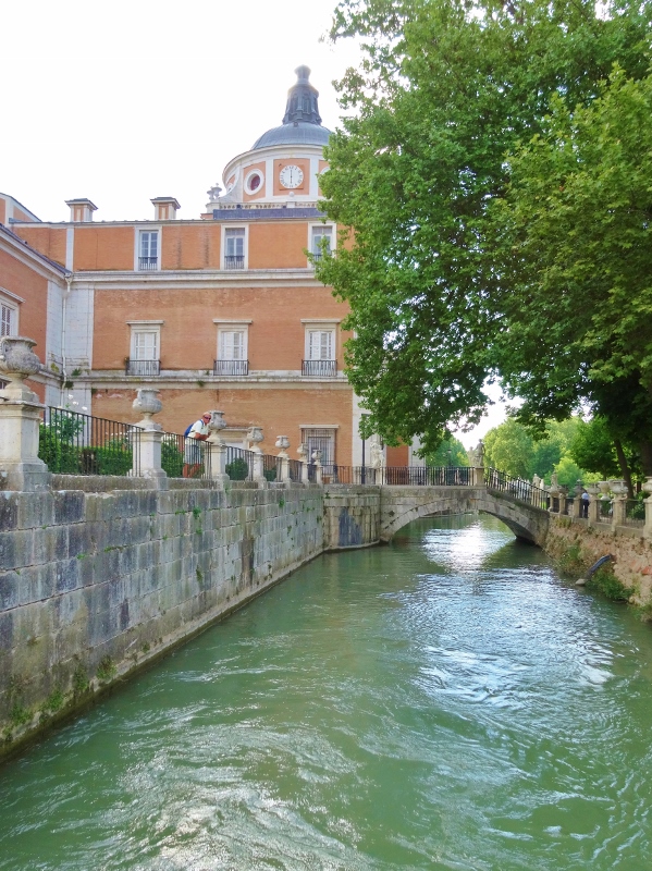  The River Tajo beside the palace wall