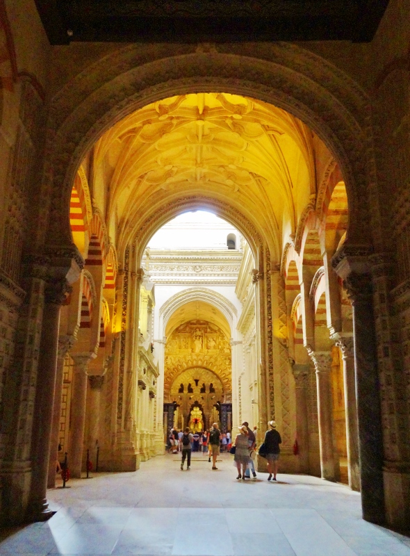 Inside the Mezquita Catedral