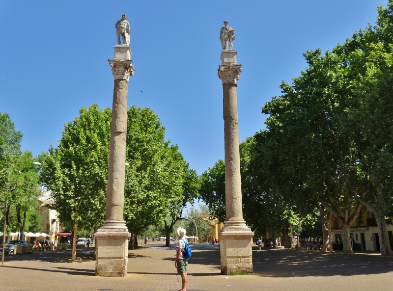 Rodney chatting to the Romans