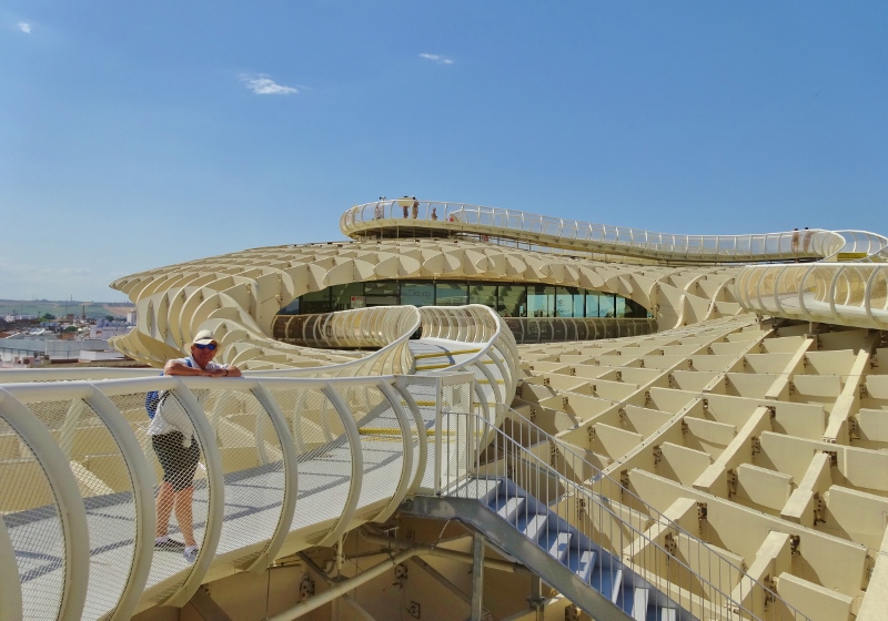 On top of the Metropol Parasol