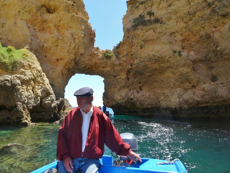 Our capitan on the MV Humbeto