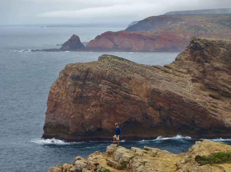 Rodney standing on the west coast of Portugal