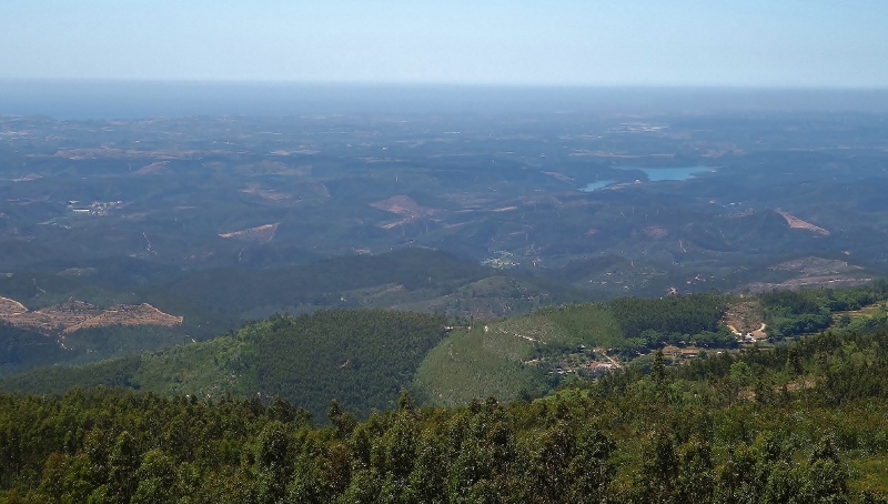 The view south from Fóia