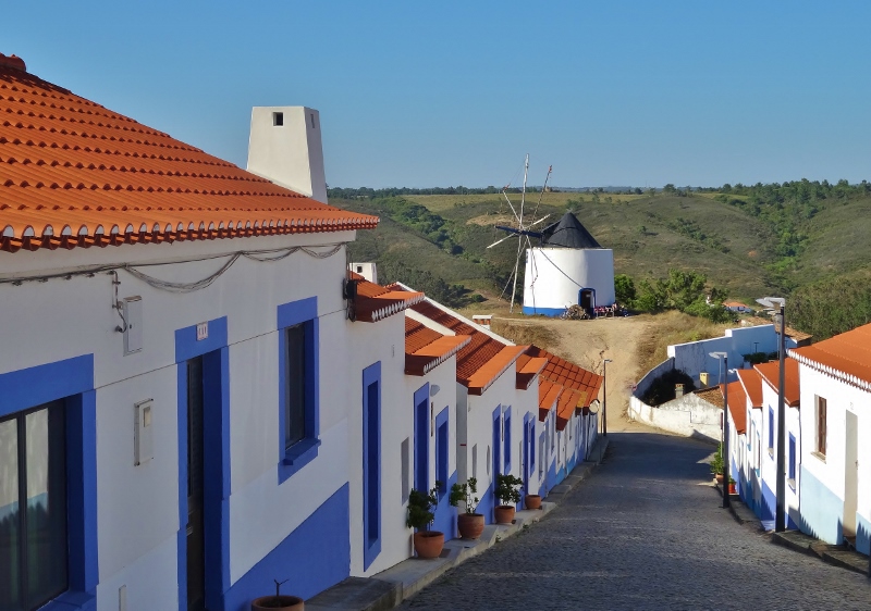  The top of the town at Odeceixe