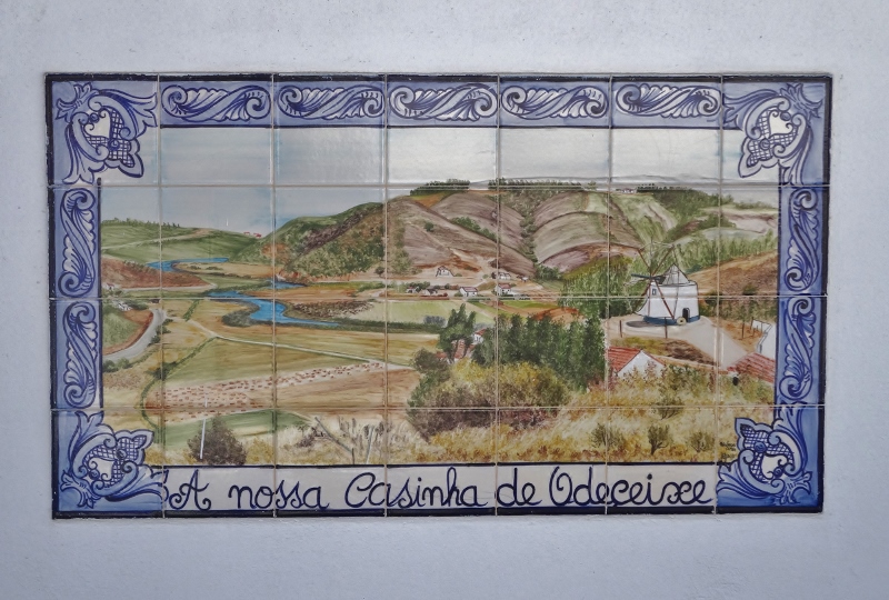 Traditional Portuguese tile painting