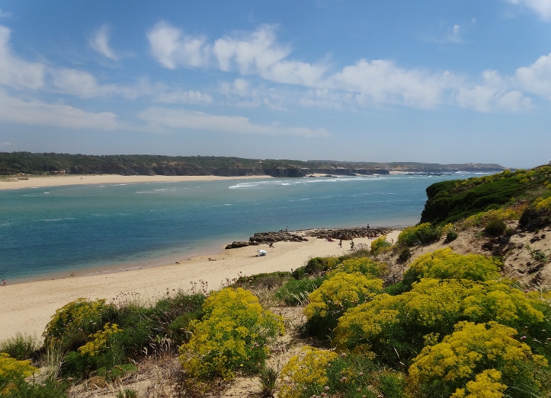 One of the many beaches at Vila Nova de Milfontes