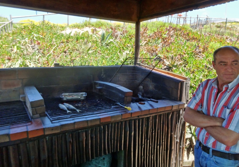 Our chef at the Choupana