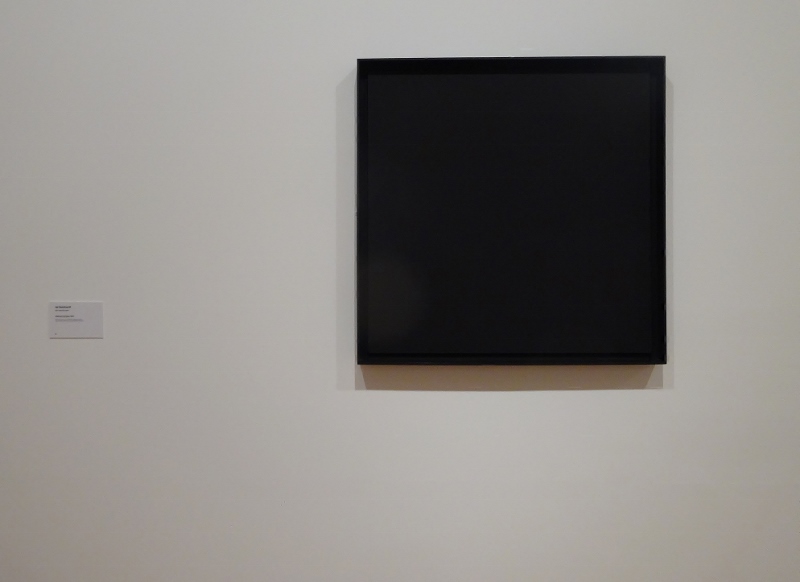  It even needed a sign to tell you it is a black square.....