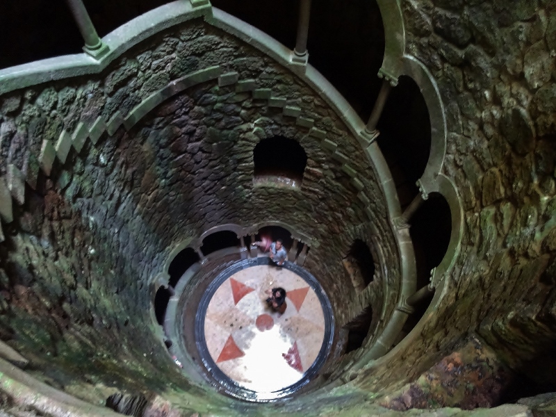 Looking down the well