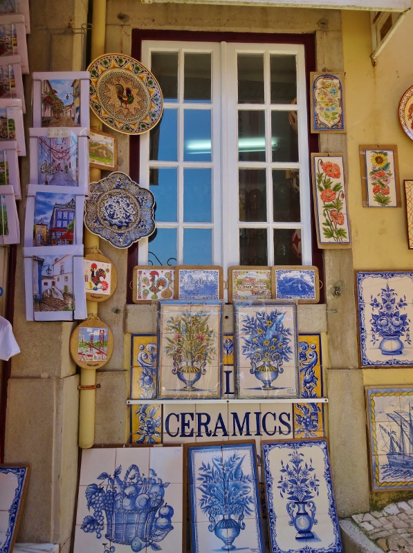 Butter dish shop in Sintra