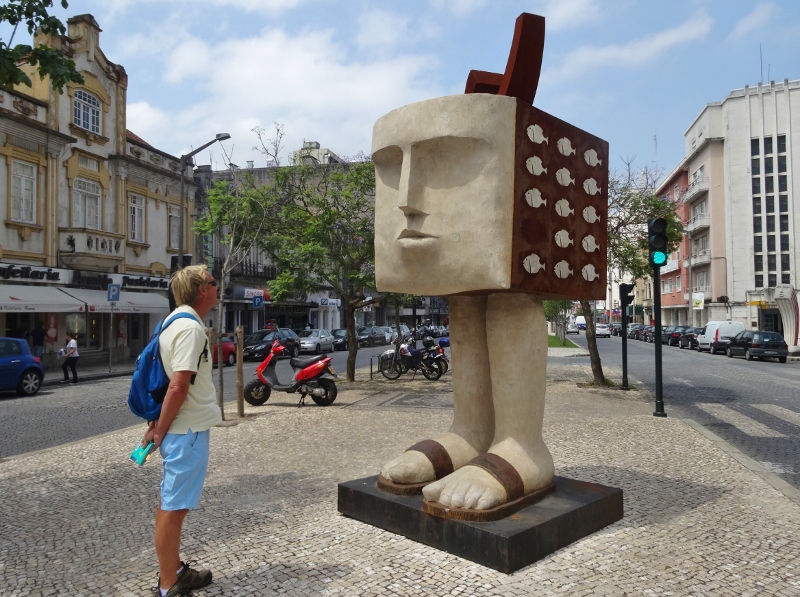 Rodney found a funny chap in Aveiro