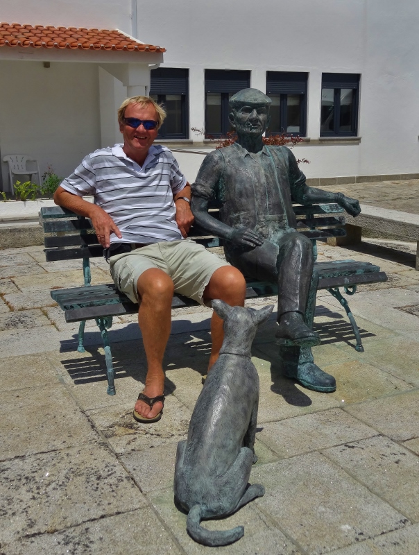 Rodney getting to know the locals 