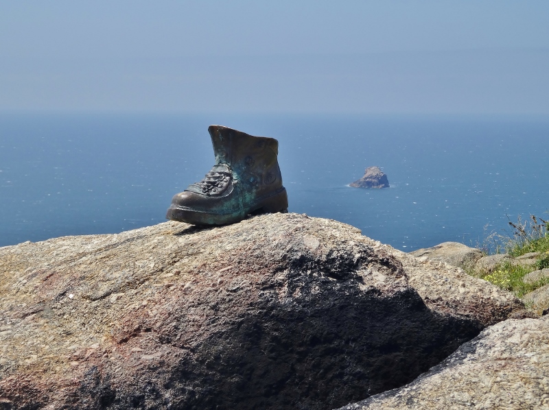 At the end of the Camino Trail
