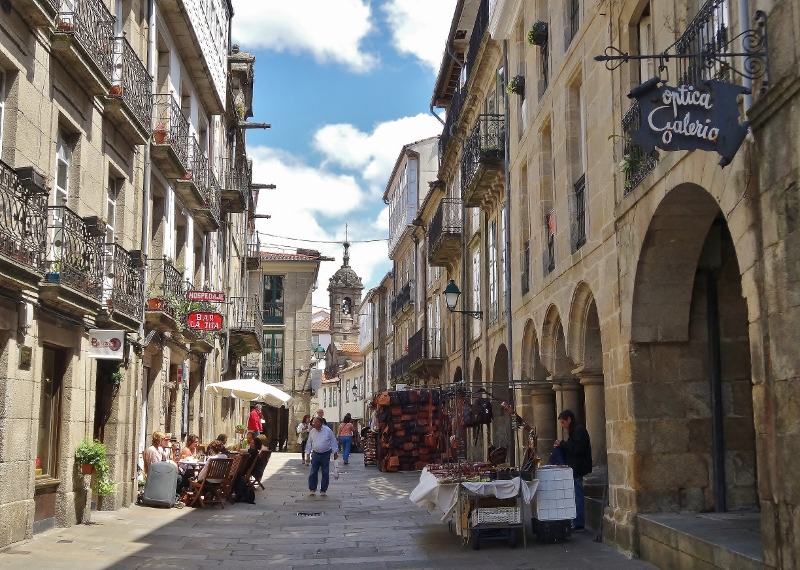  Santiago de Compostela old town