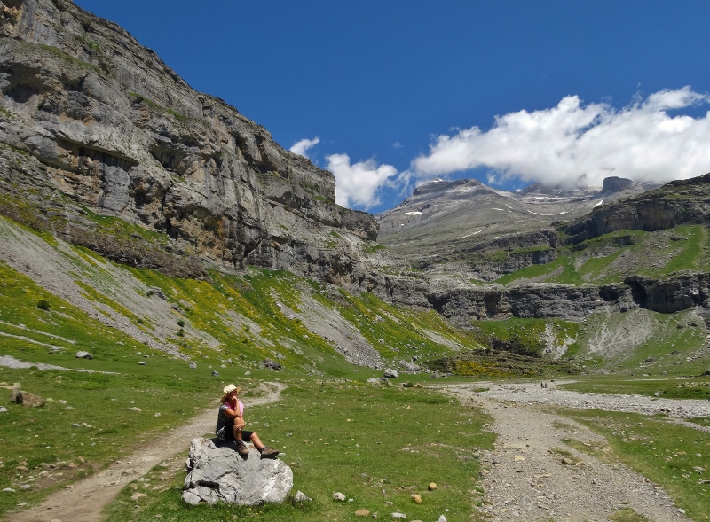 Near the end of the valley