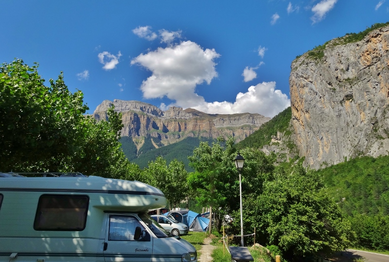 Eileen at Camping Ordesa
