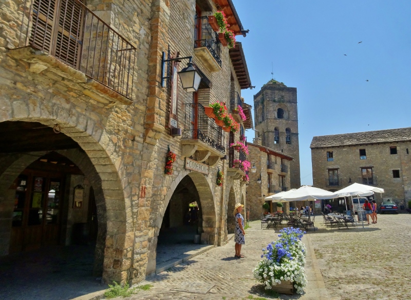 Plaza Mayor in Ainsa
