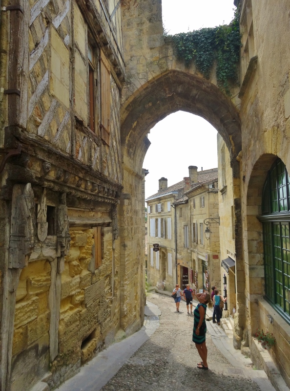That is a really old building in St Emilion