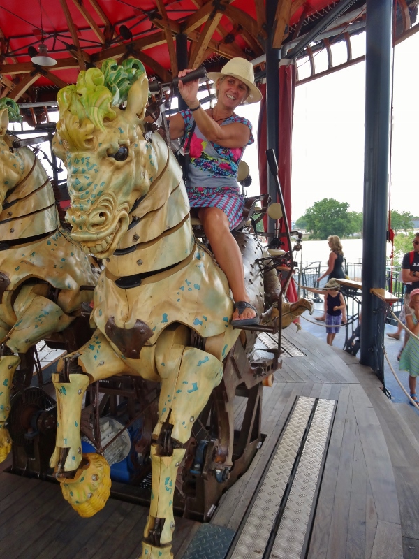  Riding the Carrousel des Mondes Marins