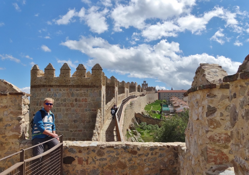 still walking the battlements.....