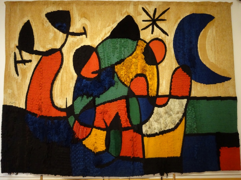 Tapestry of Tarragona by Joan Miró