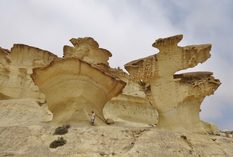 The Erosiones de Bolnuevo