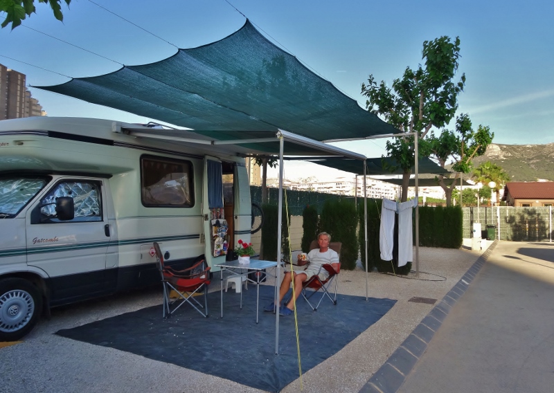 Chilling out at Camping Calpemar