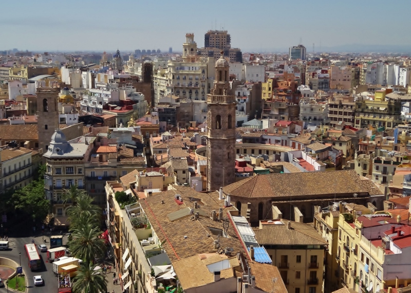 The view from the top of the Torre Del Micalet