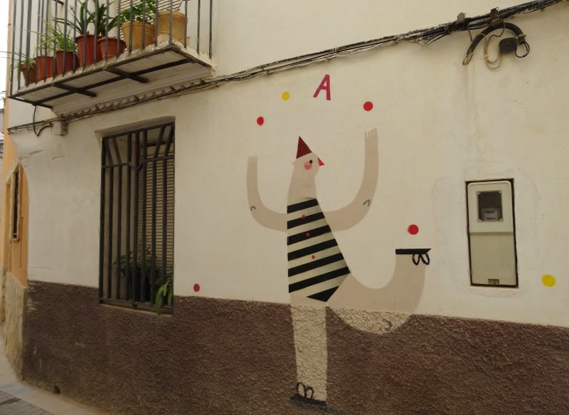 A jolly juggler