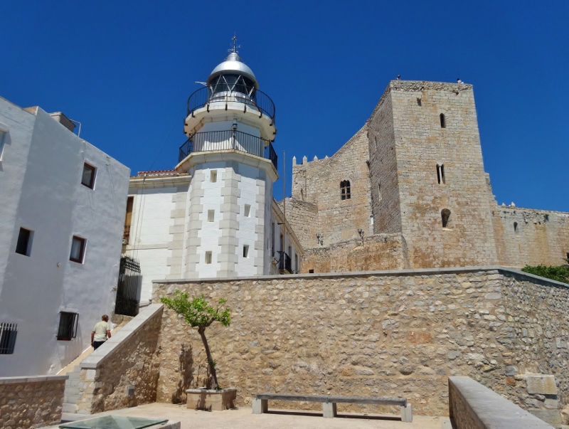 The Peniscola Faro and Castle