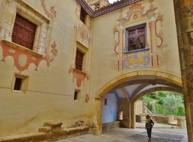 And a lonesome wanderer at the Real Santuario de la Virgen de la Fuente de la Salud
