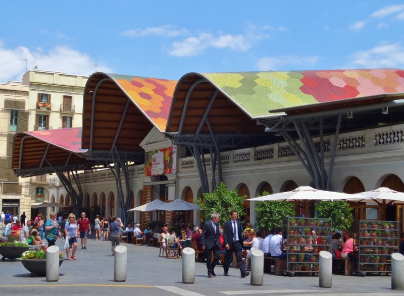 Mercat de Santa Caterina in the La Ribera district