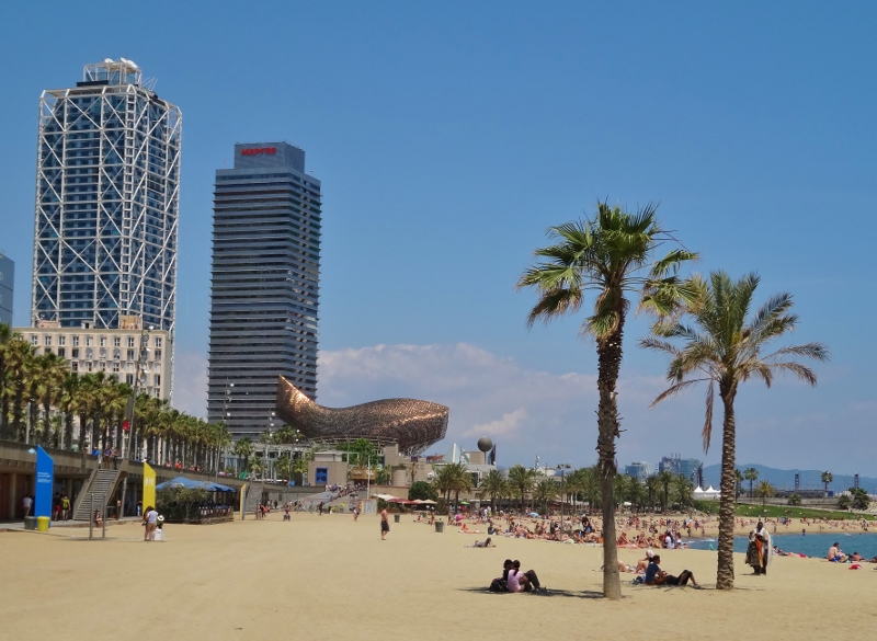 El Peix and Platja Somorrostro