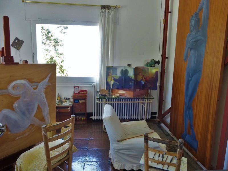 Salvador Dalis studio in Portlligat