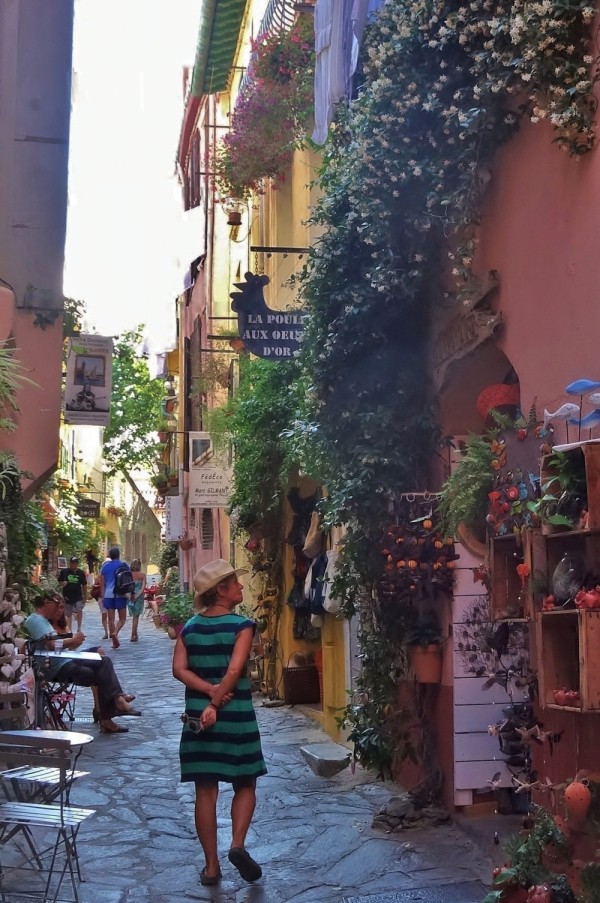 In the backstreets of Collioure