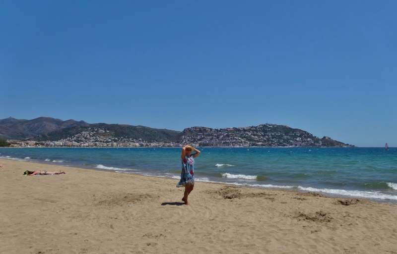 Last day on the beach at Roses