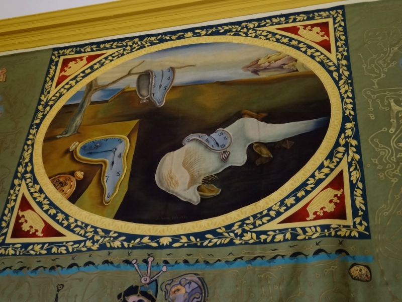 A huge tapestry