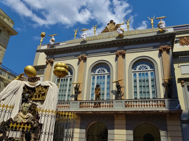 Outside above the entrance