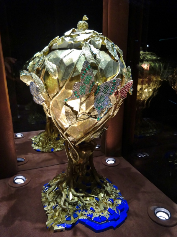 One of his jewelled pieces